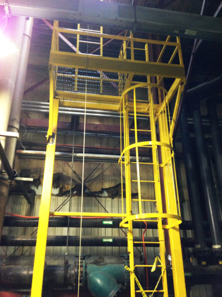 Fabricate and install ladder system